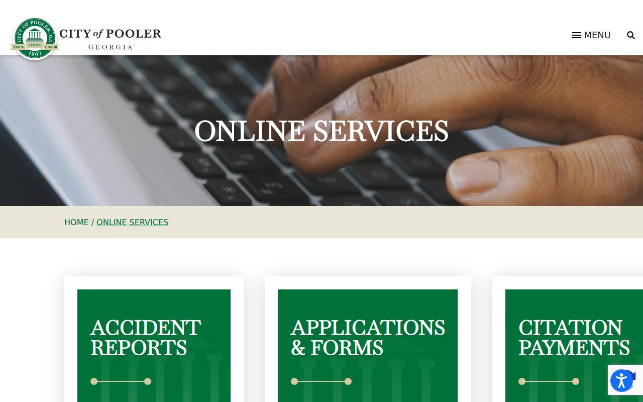 Pooler warrant search online service routes