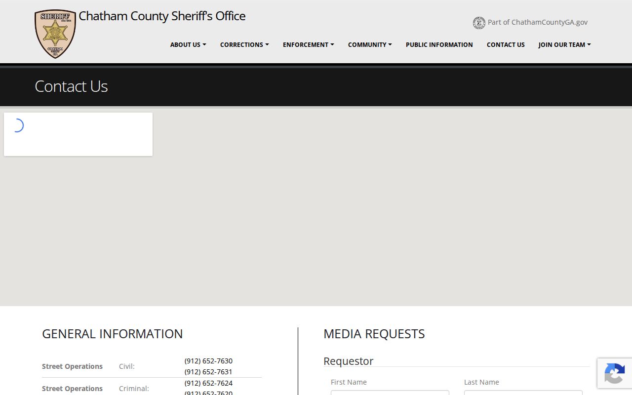 Chatham County warrant records sheriff contact directory