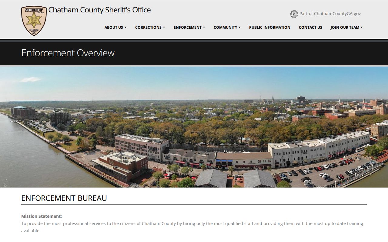 Chatham County warrant service enforcement overview